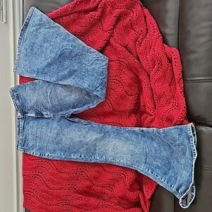 New Forever 21 stretch flare jeans